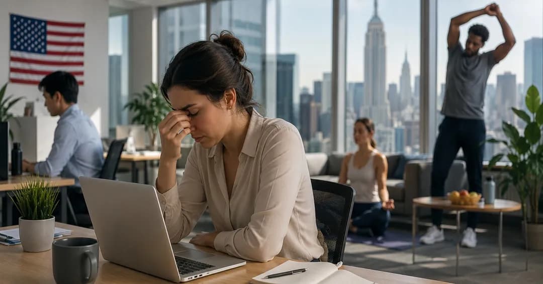U.S. Workplace Burnout: The Rise of Employee Wellness Programs