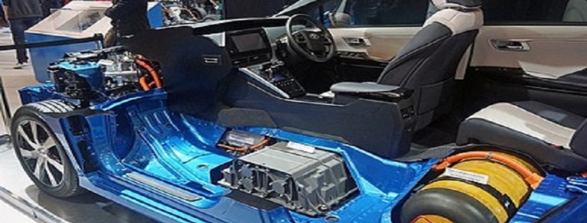Toyota Mirai Fuel Cell cutaway